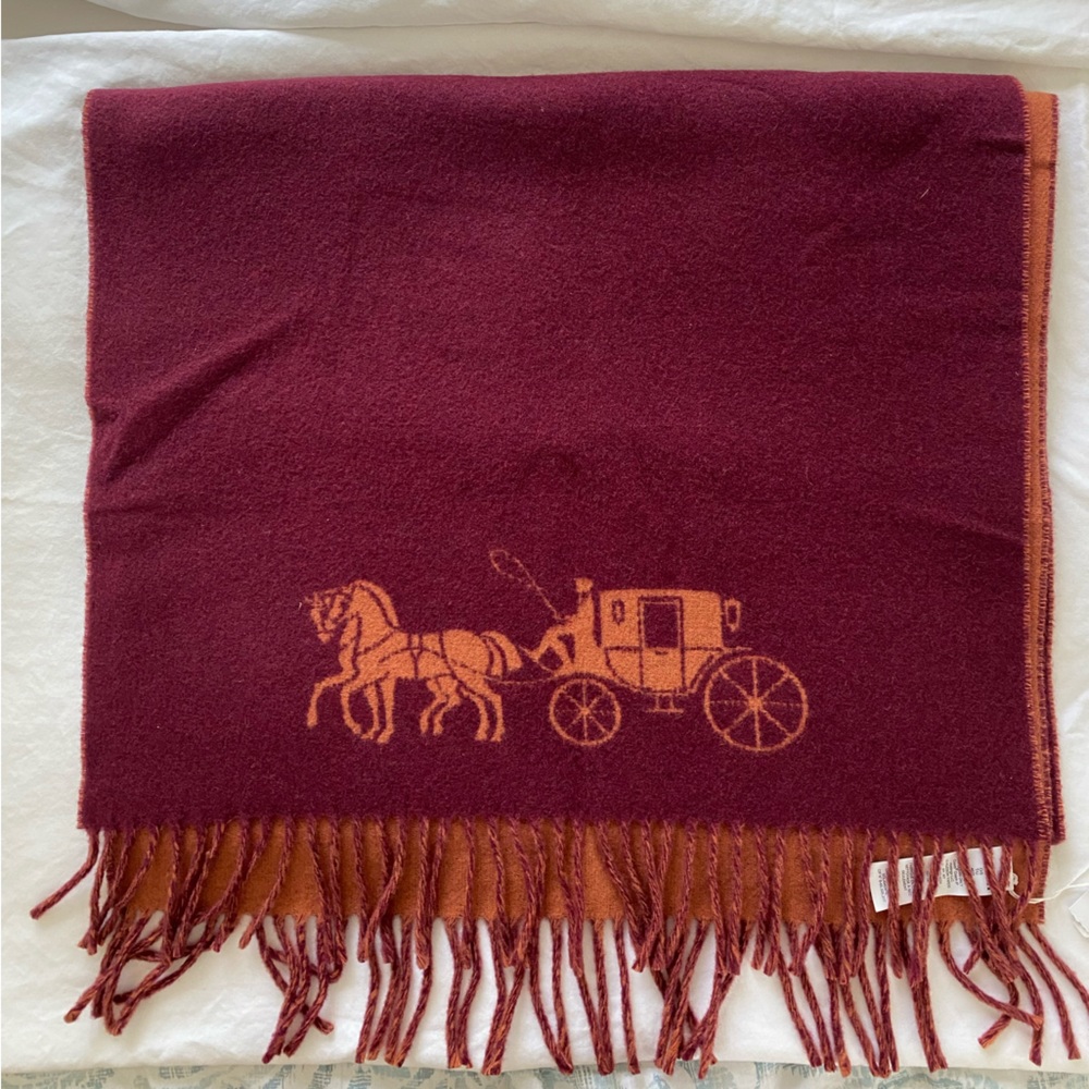 Coach Blanket Scarf